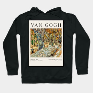 Vincent Van Gogh The Large Plane Trees (1889) Exhibition Hoodie